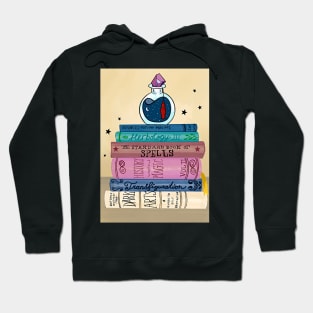 Witch and Wizard Spell Books Hoodie